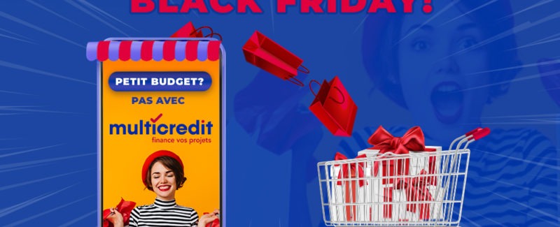 MultiCredit - shopping pour le BlackFriday